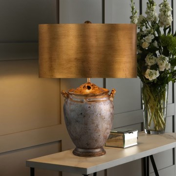 Flambeau - Stolní lampa JACKSON 1xE27/60W/230V