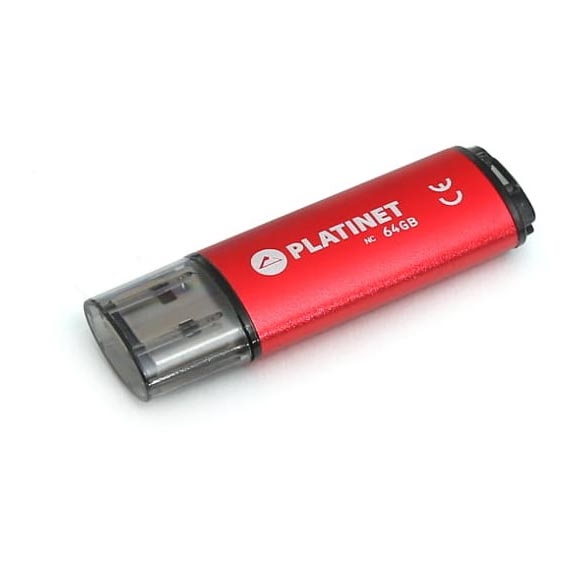 Flash Disk USB 64GB červená