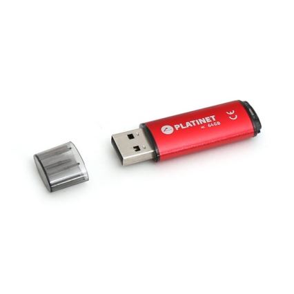 Flash Disk USB 64GB červená