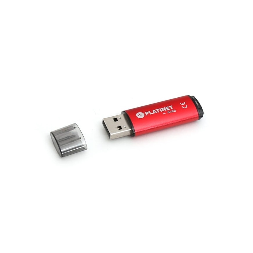 Flash Disk USB 64GB červená