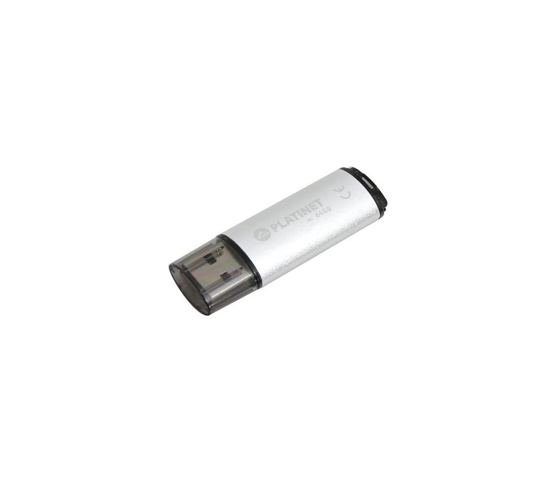  Flash Disk USB 64GB stříbrná 