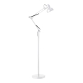 Flexibilní stojací lampa AURIQ 1xE27/60W/230V 184 cm bílá