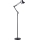 Flexibilní stojací lampa AURIQ 1xE27/60W/230V 184 cm černá