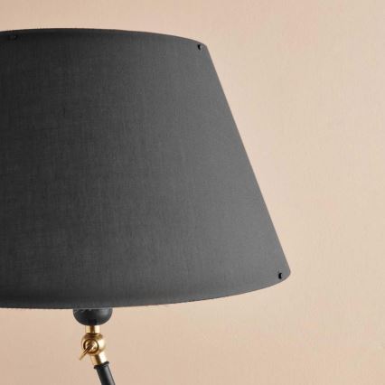 Flexibilní stojací lampa AYD 1xE27/40W/230V černá