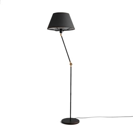 Flexibilní stojací lampa AYD 1xE27/40W/230V černá