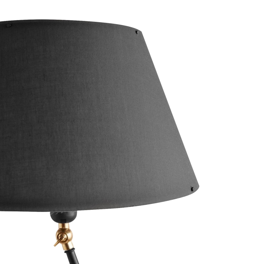 Flexibilní stojací lampa AYD 1xE27/40W/230V černá