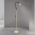 Flexibilní stojací lampa DOTTY 1xGU10/10W/230V béžová/černá