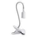Flexibilní stolní lampa s klipem CLIP 1xE27/30W/230V bílá