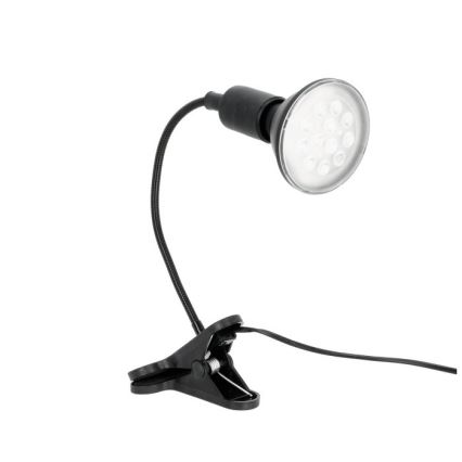 Flexibilní stolní lampa s klipem pro pěstování rostlin PLANTY 1xE27/30W/230V černá