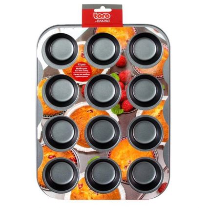 Forma na muffiny TORO černá