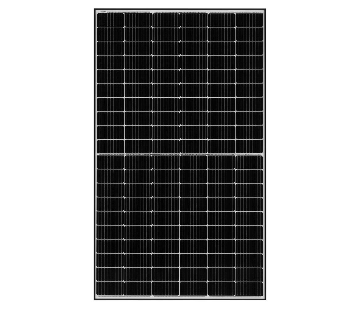 JA SOLAR Fotovoltaický solární panel JA SOLAR 380 Wp černý rám IP68 Half Cut 