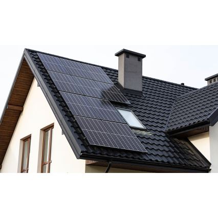 Fotovoltaický solární panel JA SOLAR 380 Wp černý rám IP68 Half Cut