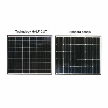 Fotovoltaický solární panel JA SOLAR 380Wp černý rám IP68 Half Cut - paleta 31 ks