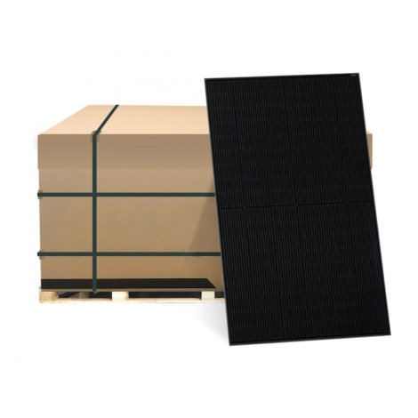 Fotovoltaický solární panel JA SOLAR 390Wp celočerný IP68 Half Cut - paleta 36 ks