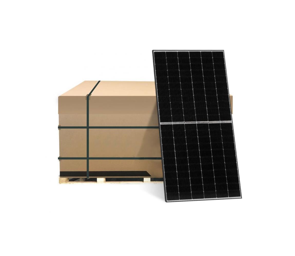 Jinko Fotovoltaický solární panel JINKO 400Wp černý rám IP68 Half Cut - paleta 36 ks KP1011-36ks
