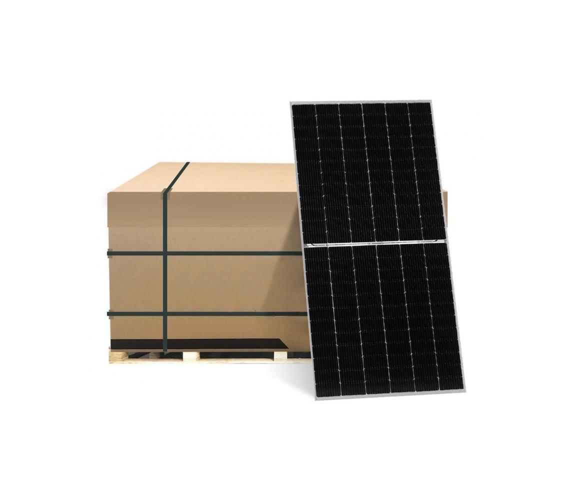 Jinko Fotovoltaický solární panel JINKO 545Wp stříbrný rám IP68 bifaciální-paleta 36ks B3544-36ks