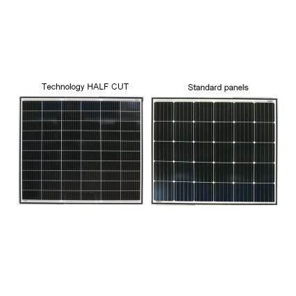 Fotovoltaický solární panel Leapton 400Wp Full Black IP68 Half Cut