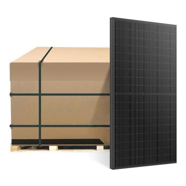 Fotovoltaický solární panel Leapton 400Wp Full Black IP68 Half Cut -paleta 36 ks