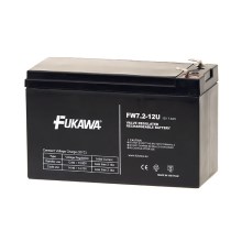 FUKAWA FW 7,2-12 F1U - Olověný akumulátor 12V/7,2Ah/faston 4,7mm