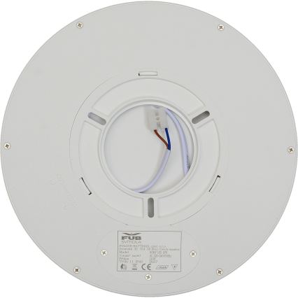 Fulgur 41810 - LED Stropní svítidlo NOMY LED/18W/230V 3000/4000/6000K IP40 pr. 23 cm bílá