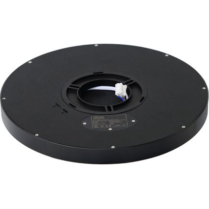 Fulgur s-42587 - LED Stropní svítidlo se senzorem pohybu NOMY-S LED/24W/230V 3000/4000/6000K IP40 pr. 30 cm černá