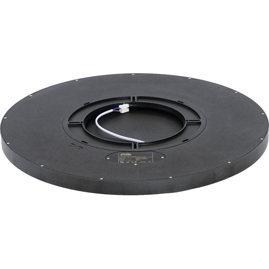 Fulgur s-42591 - LED Stropní svítidlo se senzorem pohybu NOMY-S LED/40W/230V 3000/4000/6000K IP40 pr. 50 cm černá