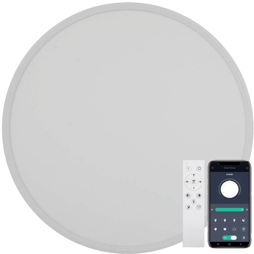 Fulgur s-43039 - LED Stmívatelné stropní svítidlo NOMY-RC LED/40W/230V 3000/4000/6500K pr. 50 cm IP40 bílá + dálkové ovládání