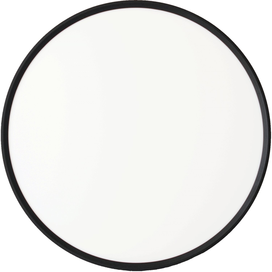 Fulgur s-43042 - LED Stmívatelné stropní svítidlo NOMY-RC LED/50W/230V 3000/4000/6500K pr. 60 cm IP40 černá + dálkové ovládání