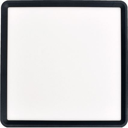 Fulgur s-43101 - LED Stropní svítidlo NOMY LED/24W/230V 3000/4000/6500K IP40 30x30 cm černá