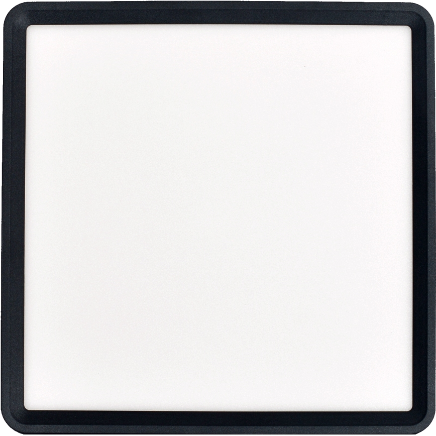 Fulgur s-43101 - LED Stropní svítidlo NOMY LED/24W/230V 3000/4000/6500K IP40 30x30 cm černá