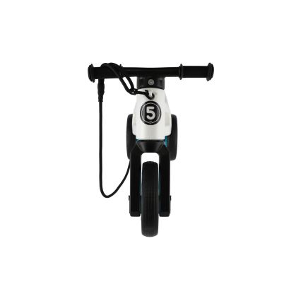 Funny Wheels - Odrážedlo 2v1 RIDER SUPER SPORT bílá/černá/modrá