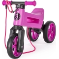 Funny Wheels - Odrážedlo 2v1 RIDER SUPER SPORT růžová/černá