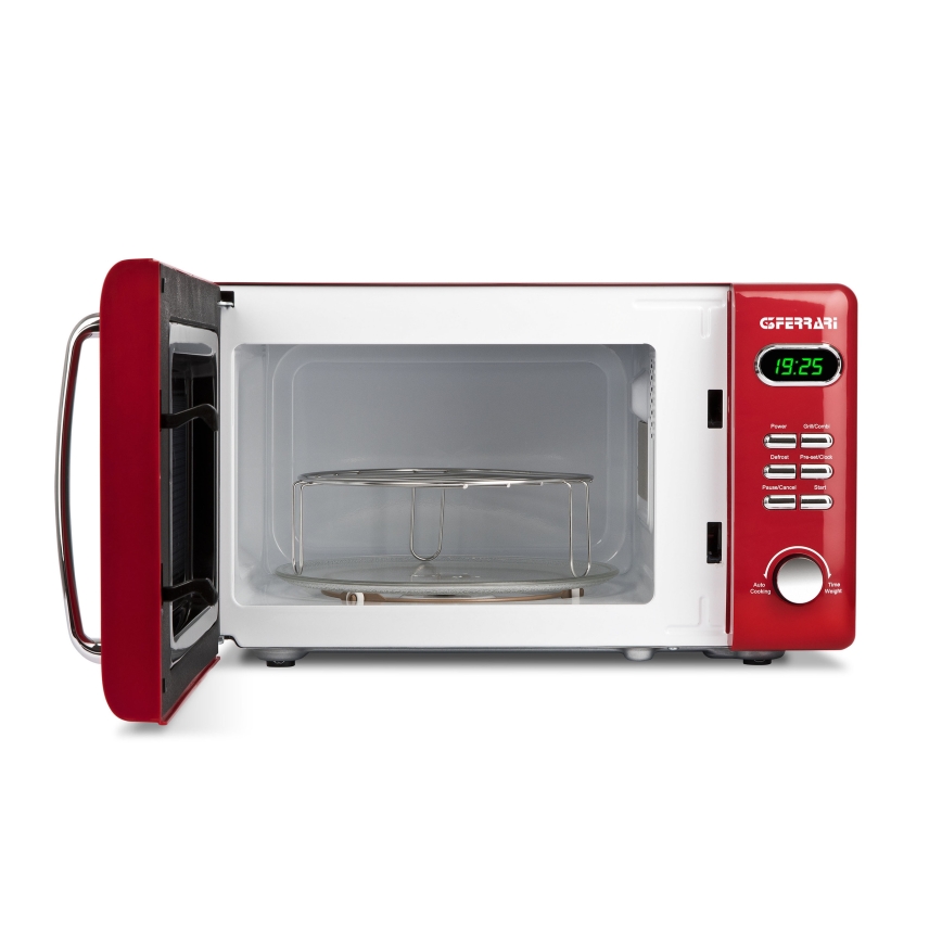 G3Ferrari G1015502 - Mikrovlnná trouba s grilem 1150W/230V 20 l červená