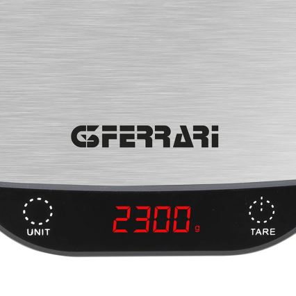 G3Ferrari G2009600 - Kuchyňská váha PATTY 2xAAA nerez