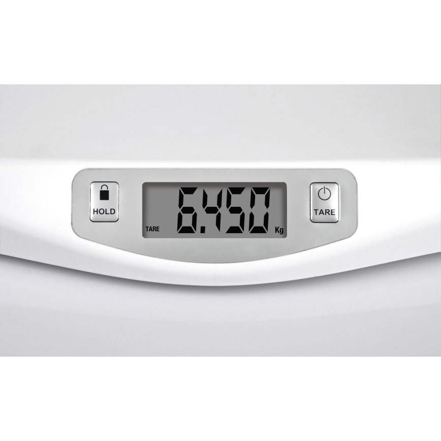 G3Ferrari G30021 - Dětská digitální váha 20 kg 1xCR2032 bílá