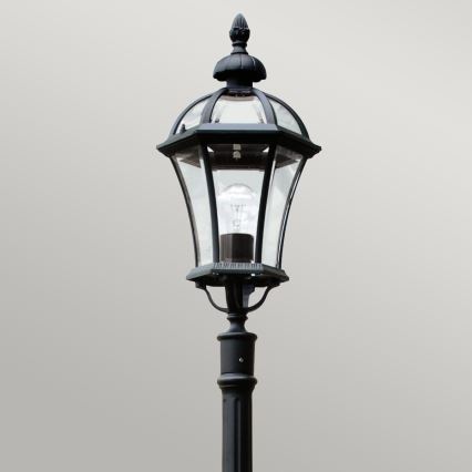 Garden Zone - Venkovní lampa LEDBURY 1xE27/100W/230V IP44 černá