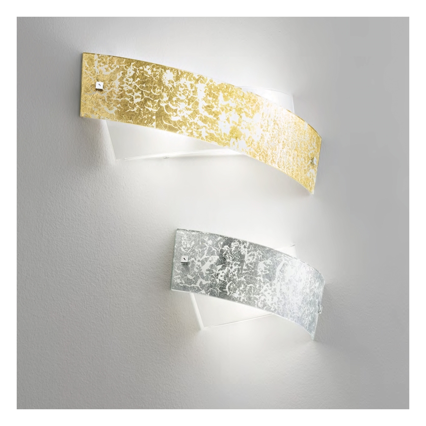 Gea Luce CAMILLA A P oro - Nástěnné svítidlo CAMILLA 2xE14/28W/230V 34 cm zlatá