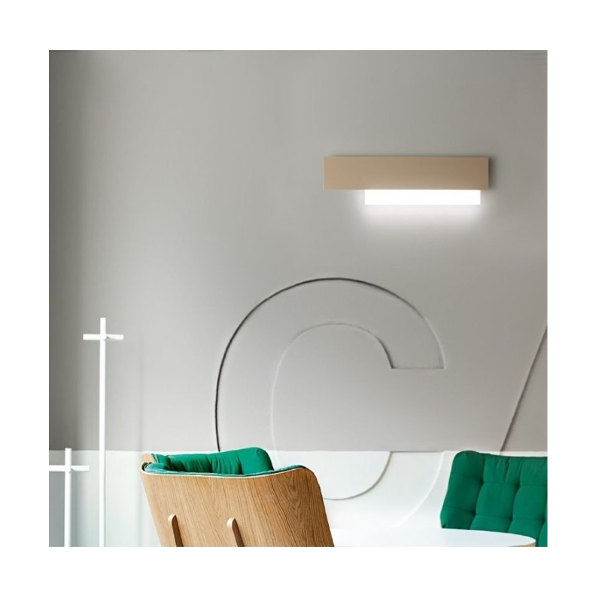 Gea Luce DOHA A P T - LED Nástěnné svítidlo DOHA LED/15W/230V 40 cm béžová