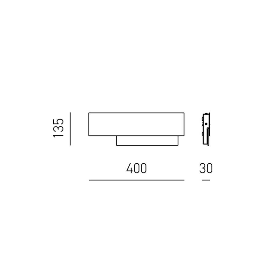 Gea Luce DOHA A P T - LED Nástěnné svítidlo DOHA LED/15W/230V 40 cm béžová