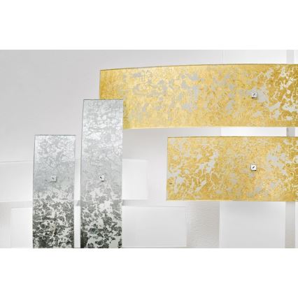 Gea Luce LARA P P oro - Stropní svítidlo LARA 2xE27/52W/230V 50 cm zlatá