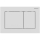 Geberit 115.080.01.1 - Splachovací tlačítko Omega30 21,2x14,2 cm bílá