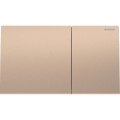 Geberit 115.622.QB.1 - Splachovací tlačítko Sigma70 25x14,6 cm kartáčovaná červená zlatá