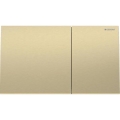 Geberit 115.622.QF.1 - Splachovací tlačítko Sigma70 25x14,6 cm kartáčovaná mosaz