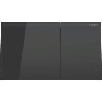 Geberit 115.622.SJ.1 - Splachovací tlačítko Sigma70 25x14,6 cm černá