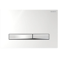 Geberit 115.788.21.2 - Splachovací tlačítko Sigma50 24,6x16,4 cm lesklý chrom/matný chrom