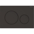 Geberit 115.882.16.1 - Splachovací tlačítko Sigma20 24,6x16,4 cm matná černá