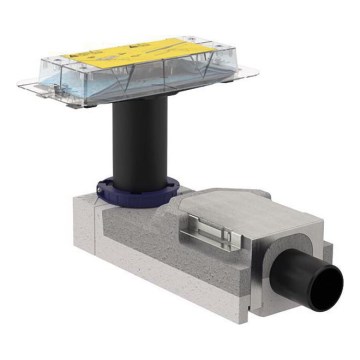 Geberit 154.150.00.1 - Souprava pro hrubou montáž pro sprchové kanálky CleanLine 90-220 mm