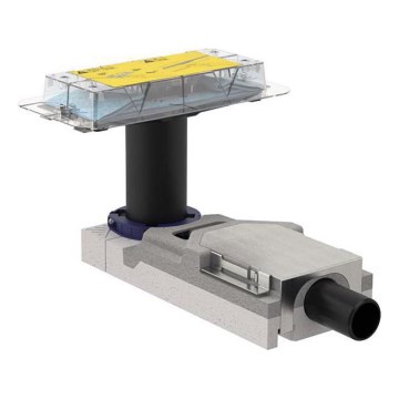 Geberit 154.152.00.1 - Souprava pro hrubou montáž pro sprchové kanálky CleanLine 65-90 mm