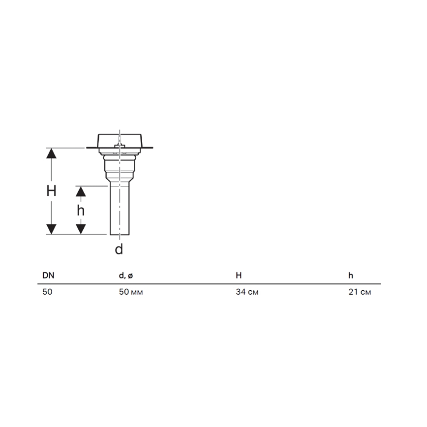 Geberit 154.153.00.1 - Souprava pro hrubou montáž pro sprchové kanálky CleanLine 20-250 mm