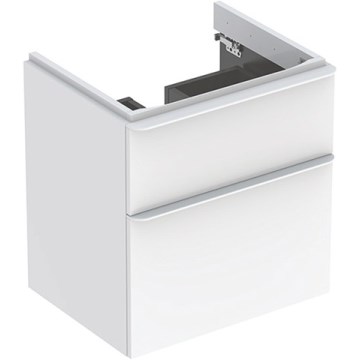 Geberit 500.352.00.1 - Koupelnová skříňka pod umyvadlo Smyle Square 61,7x58,4 cm bílá